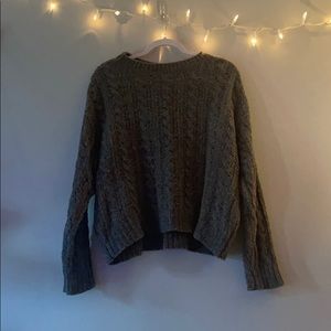Grey American Eagle sweater